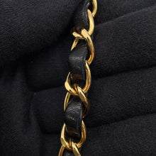 Load image into Gallery viewer, CHANEL Matelasse Push Lock ChainShoulder Bag Black Lambskin
