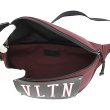 Load image into Gallery viewer, Valentino Garavani VLTN Logo Crossbody Bag Bordeaux/Black2Y2B0B94LEK_UYN Canvas Leather
