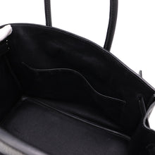 将图像加载到图库查看器中，HERMES Birkin Black Chevre LeatherChevre Coromandel Goatskin Size 30
