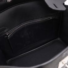 将图像加载到图库查看器中，HERMES Birkin Black Chevre LeatherChevre Coromandel Goatskin Size 30
