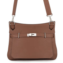 将图像加载到图库查看器中，HERMES Jypsiere Brule Taurillon Clemence Size 31
