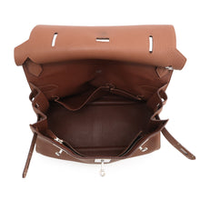 将图像加载到图库查看器中，HERMES Jypsiere Brule Taurillon Clemence Size 31
