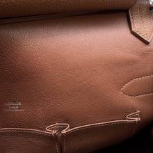 将图像加载到图库查看器中，HERMES Jypsiere Brule Taurillon Clemence Size 31
