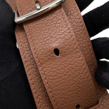 将图像加载到图库查看器中，HERMES Jypsiere Brule Taurillon Clemence Size 31
