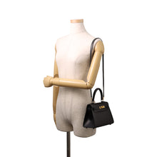 Load image into Gallery viewer, HERMES Mini Kelly Sellier Black Box Calf Leather
