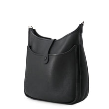 将图像加载到图库查看器中，HERMES Evelyne 3 Black Taurillon Clemence Size PM
