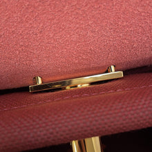 将图像加载到图库查看器中，HERMES Herbag zip Rouge H Toile Military Vache Hunter Leather Size Mini

