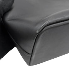 Load image into Gallery viewer, DOLCE&amp;GABBANA FEFE Shopping Tote Black Leather Size Medium
