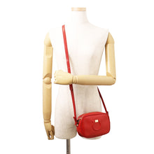 Load image into Gallery viewer, Ferragamo Gancini Ganchocity Shoulder Bag Red21H006 691324 Leather

