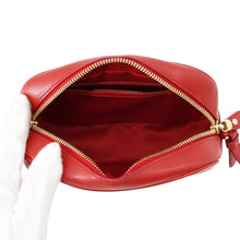 Load image into Gallery viewer, Ferragamo Gancini Ganchocity Shoulder Bag Red21H006 691324 Leather
