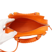 将图像加载到图库查看器中，BALENCIAGA Neo Classic City 2wayBag Orange638524 Leather Size Mini

