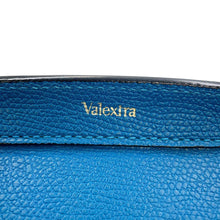 Load image into Gallery viewer, Valextra Valextra Triennale 2-way Bag Blue Leather Size Medium
