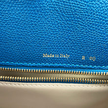 Load image into Gallery viewer, Valextra Valextra Triennale 2-way Bag Blue Leather Size Medium
