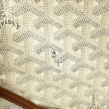 Load image into Gallery viewer, GOYARD Bellara Reversible Tote Bag White/Tan Canvas PVC Leather
