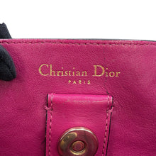 Load image into Gallery viewer, Dior Diorissimo 2wayBag Black/PinkM0915PTRL Leather
