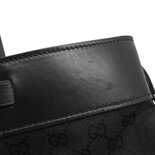 Load image into Gallery viewer, GUCCI GG Canvas Tote Bag Black106251 GG Canvas Leather

