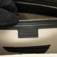 Load image into Gallery viewer, GUCCI Embossed logo business bag Black674174 Leather
