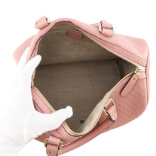 Load image into Gallery viewer, GUCCI Guccissima 2-way Boston Bag Pink449646 Leather
