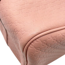 Load image into Gallery viewer, GUCCI Guccissima 2-way Boston Bag Pink449646 Leather
