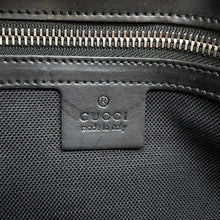 Load image into Gallery viewer, GUCCI GG Supreme 2way Tote Bag Black495559 GG Supreme Leather
