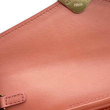 Load image into Gallery viewer, FENDI FFDiamond Chain Continental Wallet Pink/Red8M0365 Leather
