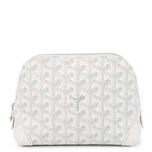 Load image into Gallery viewer, GOYARD Vendome Cosmetic Pouch WhiteVENDOTPMLTY50CL50P PVC Leather
