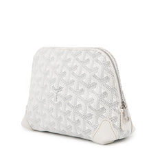 Load image into Gallery viewer, GOYARD Vendome Cosmetic Pouch WhiteVENDOTPMLTY50CL50P PVC Leather
