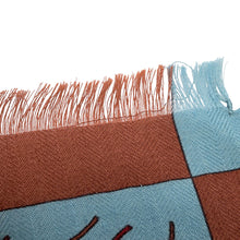 将图像加载到图库查看器中，HERMES Carre Fantaisies Indiennes (Enchanting India) Size 90 Blue/Multicolor Cashmere65% Silk35%
