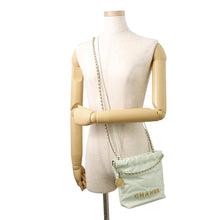 Load image into Gallery viewer, CHANEL CHANELL22 ChainShoulder Bag Light GreenAS3980 Shiny Calf Leather Size Mini
