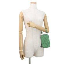 Load image into Gallery viewer, Dior Cannage Shoulder Phone Pouch Jade GreenS08724NEE_M69H Lambskin

