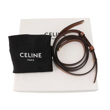 将图像加载到图库查看器中，CELINE Triomphe Claude Shoulder Bag Tan10I512DQB.04LU PVC Calf Leather Size Mini
