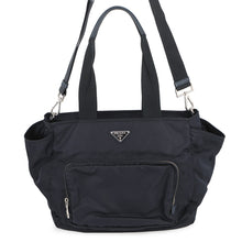 Load image into Gallery viewer, PRADA 2-way baby bag Navy1BG102 Nylon
