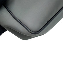 Load image into Gallery viewer, PRADA Triangle Logo Bicolor Shoulder Bag Gray/Black2VH113_064_F0H16 Nylon Leather
