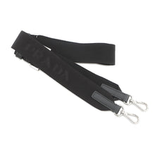 Load image into Gallery viewer, PRADA Triangle Logo Bicolor Shoulder Bag Gray/Black2VH113_064_F0H16 Nylon Leather
