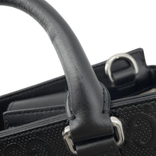 Load image into Gallery viewer, GUCCI GG Embossed 2-Way Handbag Black696010 Leather
