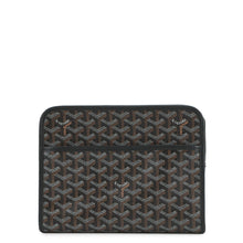 Load image into Gallery viewer, GOYARD JUBANS Pouch Clutch Bag BlackJOUVENMMLTY01CL01P PVC Leather Size MM
