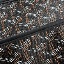 Load image into Gallery viewer, GOYARD JUBANS Pouch Clutch Bag BlackJOUVENMMLTY01CL01P PVC Leather Size MM
