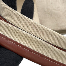 Load image into Gallery viewer, Chloe Woody Tote Bag White/BrownCHC22AS383I2690U Canvas Calf Leather
