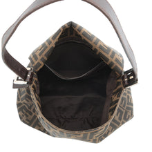 将图像加载到图库查看器中，FENDI Zucca mamma bucket Brown26325 Canvas
