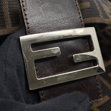 将图像加载到图库查看器中，FENDI Zucca mamma bucket Brown26325 Canvas
