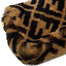 Load image into Gallery viewer, FENDI Zucca mamma bucket Brown/Black8BS017 A8HP Mouton Leather
