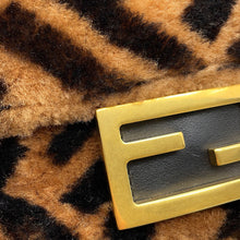 Load image into Gallery viewer, FENDI Zucca mamma bucket Brown/Black8BS017 A8HP Mouton Leather
