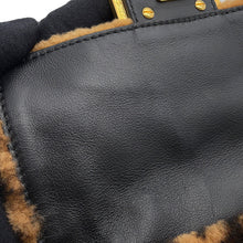 Load image into Gallery viewer, FENDI Zucca mamma bucket Brown/Black8BS017 A8HP Mouton Leather
