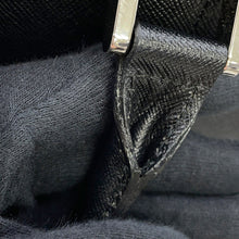 Load image into Gallery viewer, BURBERRY Nova Check Tote Bag Black Leather
