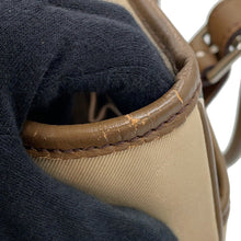 将图像加载到图库查看器中，BURBERRY Nova Check Tote Bag Beige Canvas
