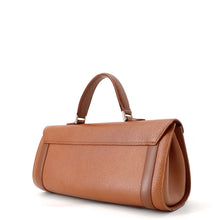 将图像加载到图库查看器中，BURBERRY Shadow Horse Nova Check Handbag Brown Leather

