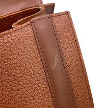 将图像加载到图库查看器中，BURBERRY Shadow Horse Nova Check Handbag Brown Leather
