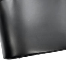 将图像加载到图库查看器中，BURBERRY Nova Check Shoulder Bag Black Leather Canvas
