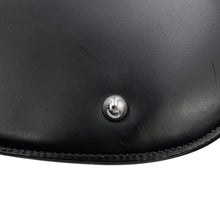 将图像加载到图库查看器中，BURBERRY Nova Check Shoulder Bag Black Leather Canvas
