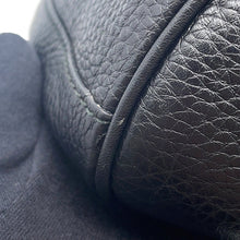 将图像加载到图库查看器中，GUCCI Soho Drawstring BagBackpack Black368587 493075 Leather
